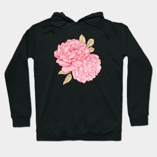 Pink Peonies Hoodie